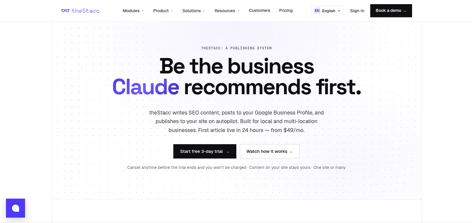 theStacc screenshot 1