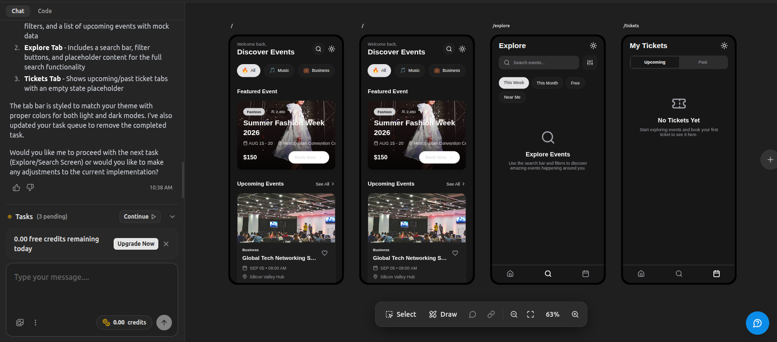 RapidNative screenshot 1